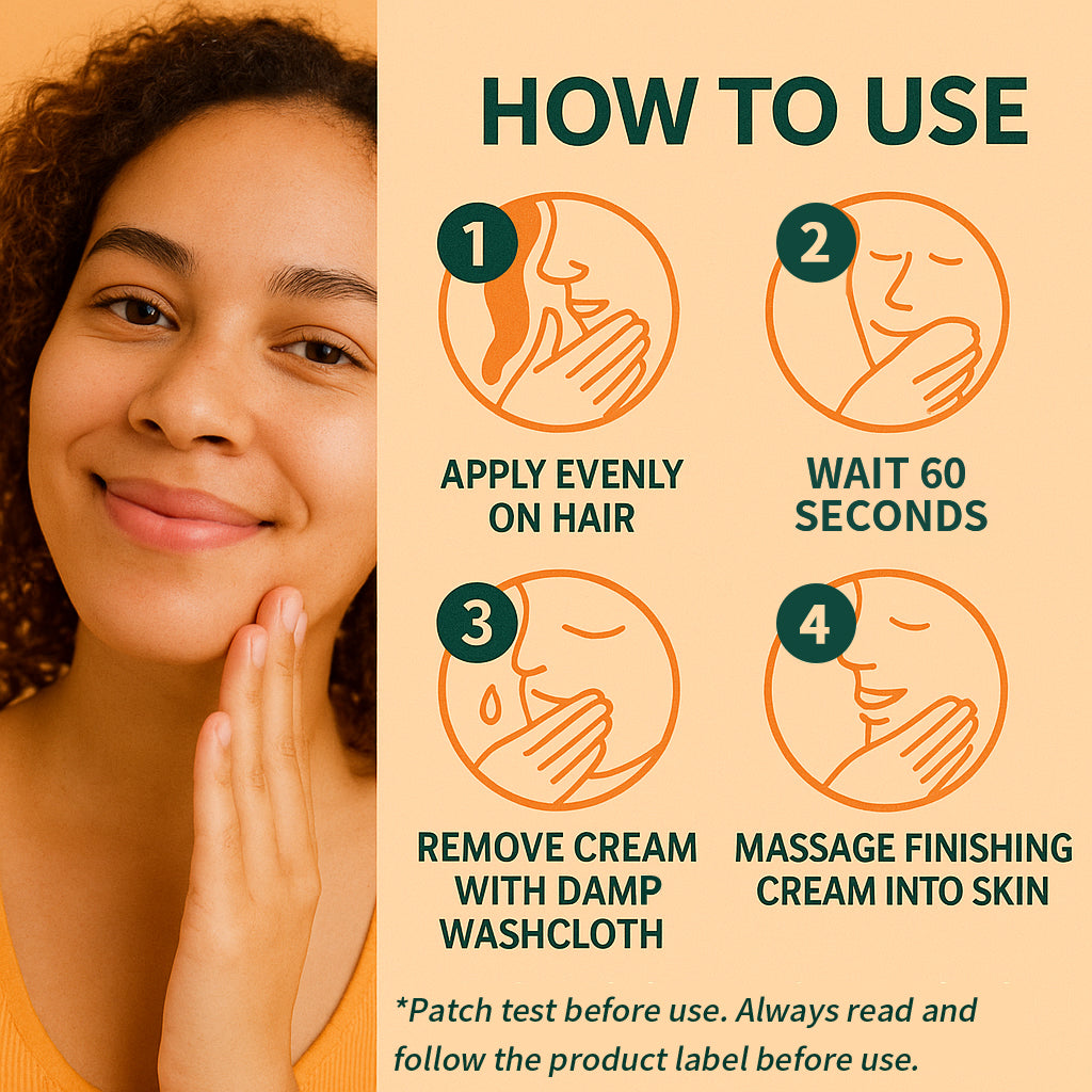 BareBliss™ Lip Hair Removal Cream