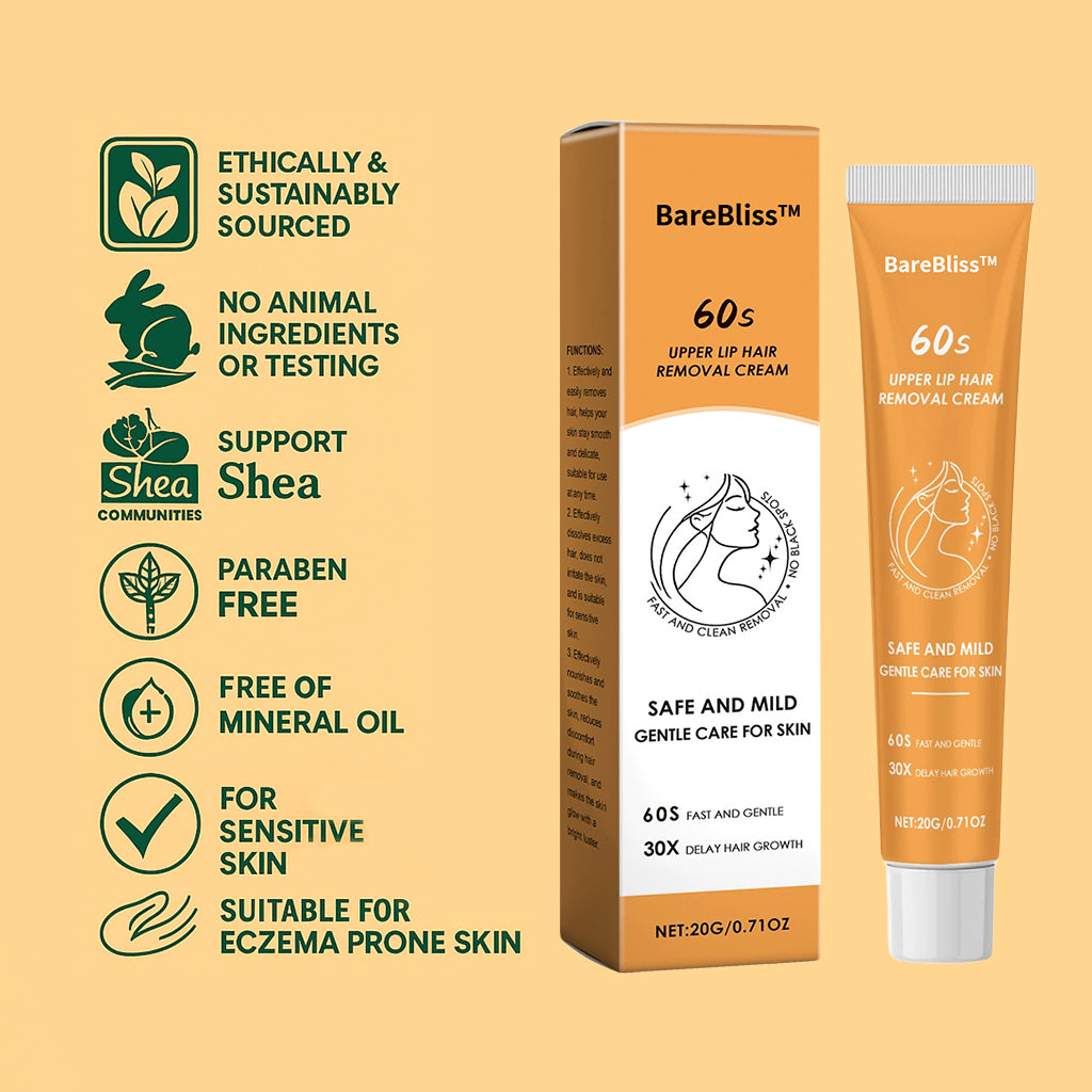 BareBliss™ Lip Hair Removal Cream