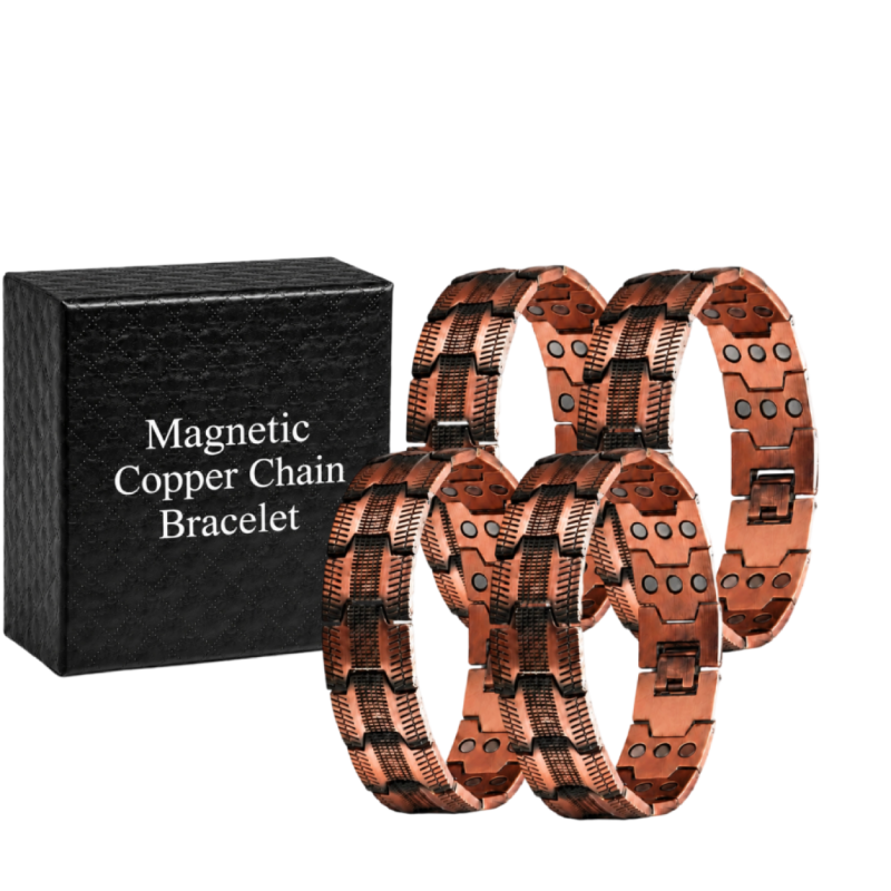 Magnetic Copper Chain Bracelet