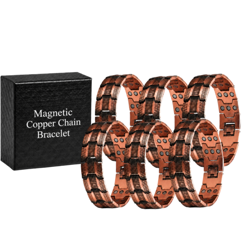 Magnetic Copper Chain Bracelet