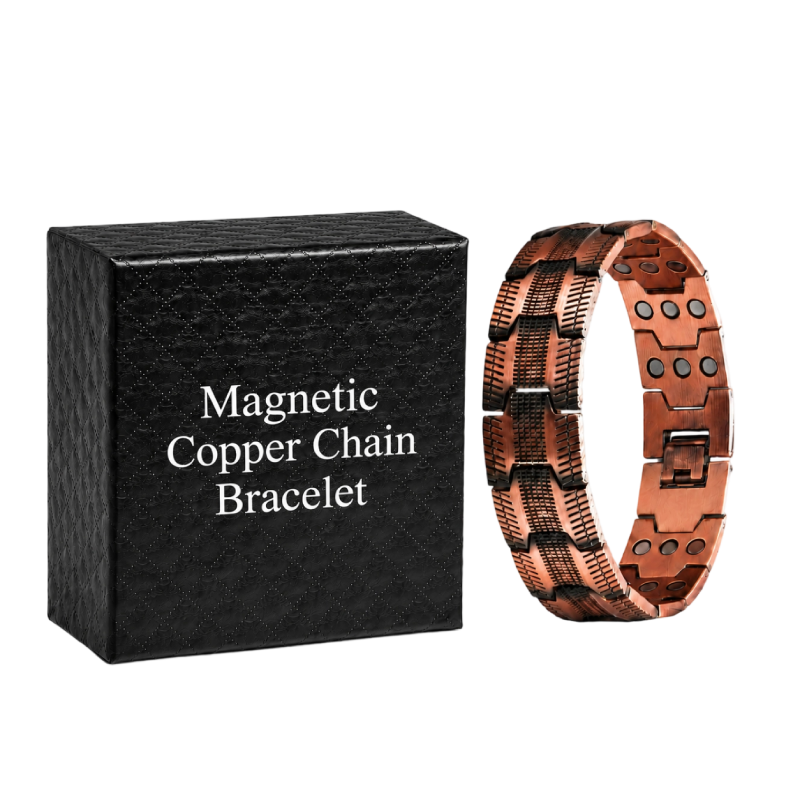 Magnetic Copper Chain Bracelet