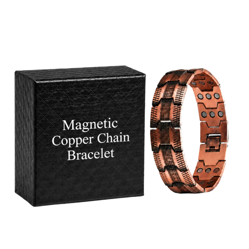 Magnetic Copper Chain Bracelet